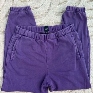 GAP Purple Jogger Pants